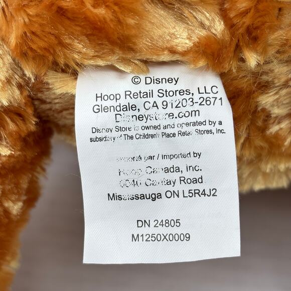 Disney Store Pooh  Bear Plush Santa Claus Suit Hat Coat 14 Inch Exclusive Toy - Picture 9 of 9